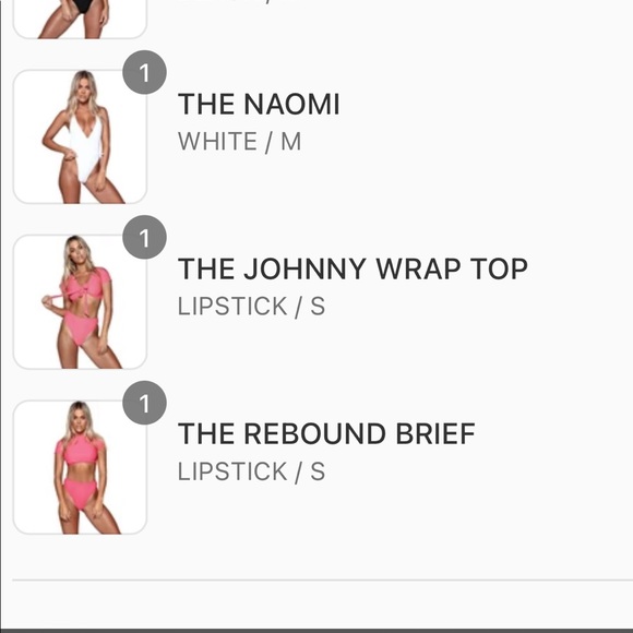 LOLA & LAMAR LIPSTICK BIKINI SMALL - Picture 5 of 12